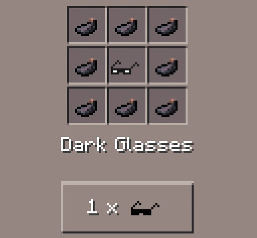 Glasses Mod 0.14.1/0.14.0/0.11.1