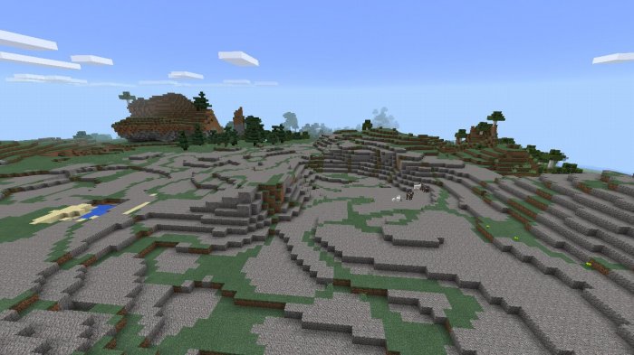 Extreme Mountain and Gravel Biome 0.14.1/0.14.0/0.12.1