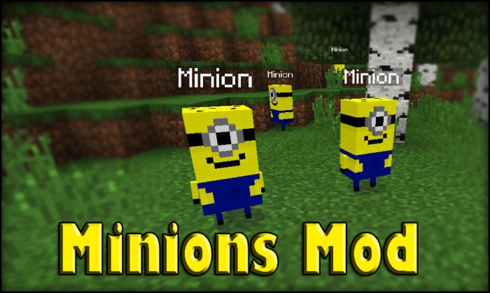 Minions Mod 0.14.1/0.14.0/0.12.1