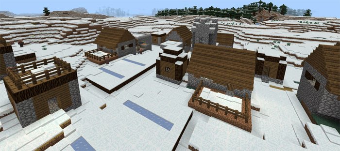 2078483587: Floating Igloo & Snow Village