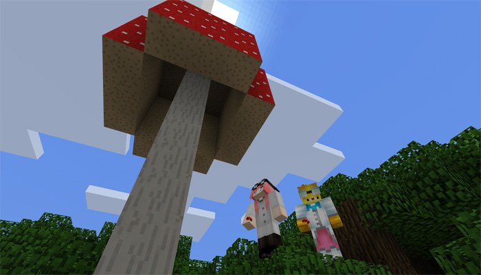 533763325: Tallest Mushroom in Minecraft 1.0.4/1.0.0/0.17.0