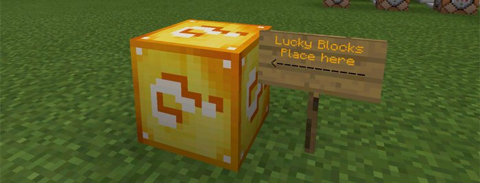 Lucky Blocks (Demo) (Command Blocks) [Redstone]