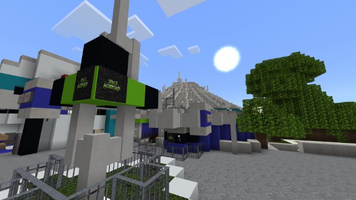 Download Map Minecraft Walt Disney World for Minecraft Bedrock 1.8.0 - Android | PlanetMCPE