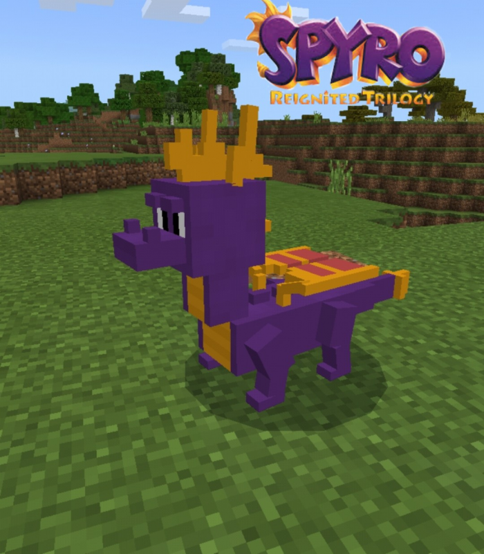 Download Addon Spyro The Dragon For Minecraft Pe Apk Planetmcpe