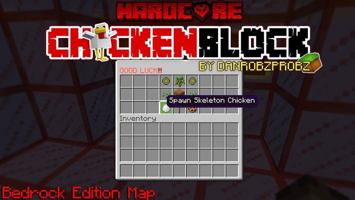 Map Hardcore Chicken Block 1.9