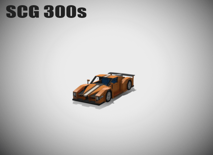 Addon Minecraft Style SCG 300s Car 1.13