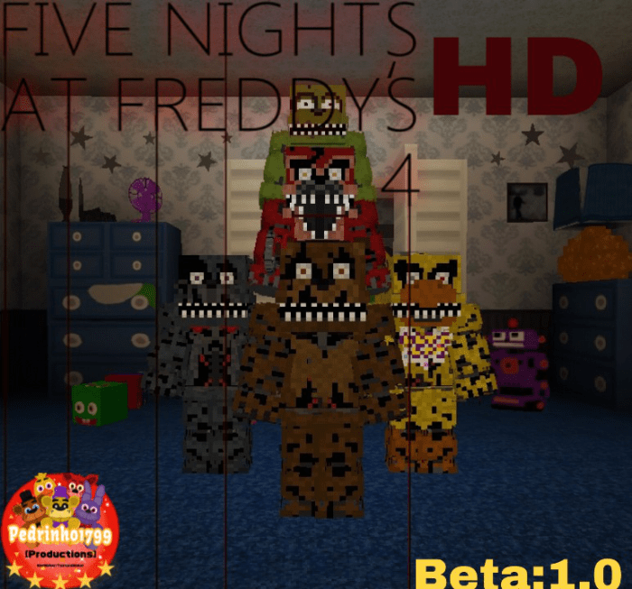 Map Five Nights at Freddy’s 4 Re-Creation 1.14